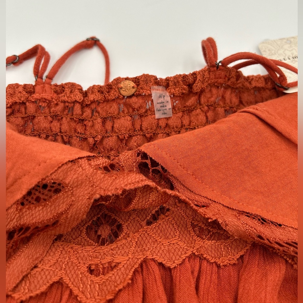 Free People Adella Cami Top Winding Roads NWT - Picture 5 of 7